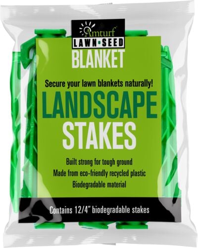4" Biodegradable Landscape Stakes - 12-Pack