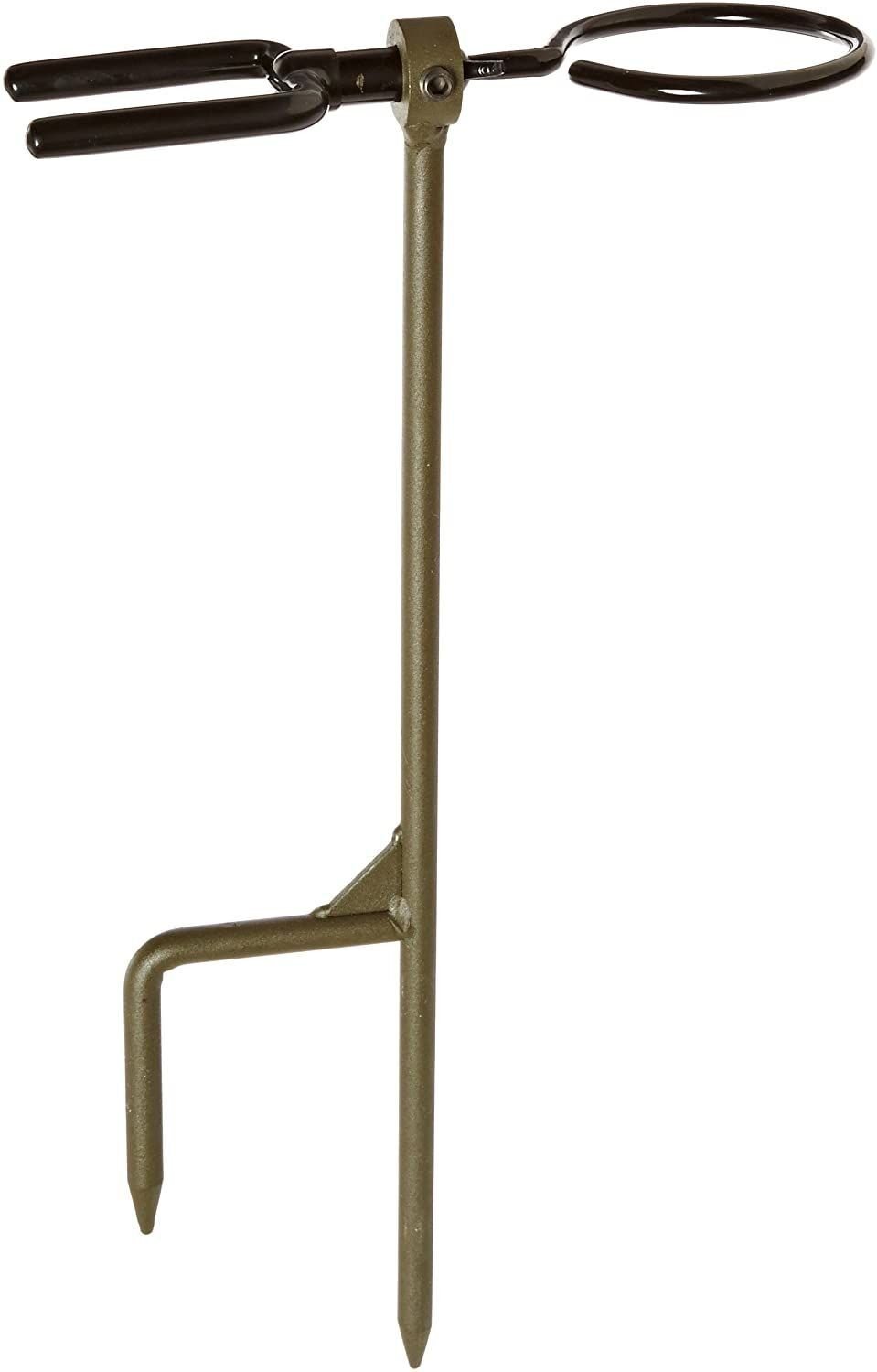 Archer's Ground Stake With Arrow Ring - Hunting Made Easy Bow Hunting Accessory