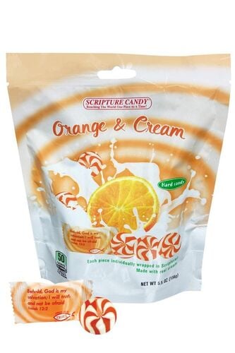 Orange & Cream Hard Candies - 5.5 oz