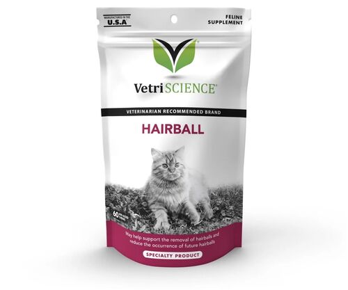 Hairball Control Supplement for Cats - 60-Count