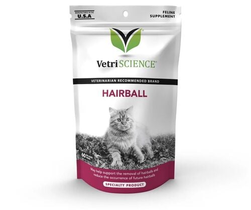 Hairball Control Supplement for Cats - 60-Count