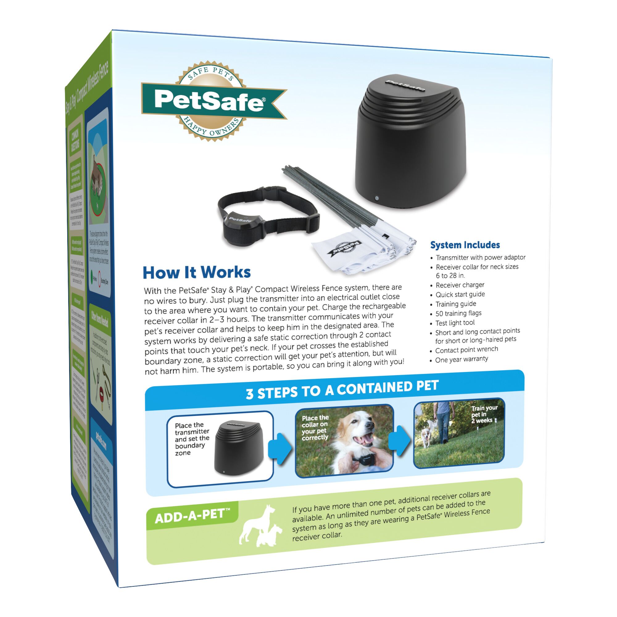 Petsafe Stay Play Compact Wireless Fence and Dog Collar