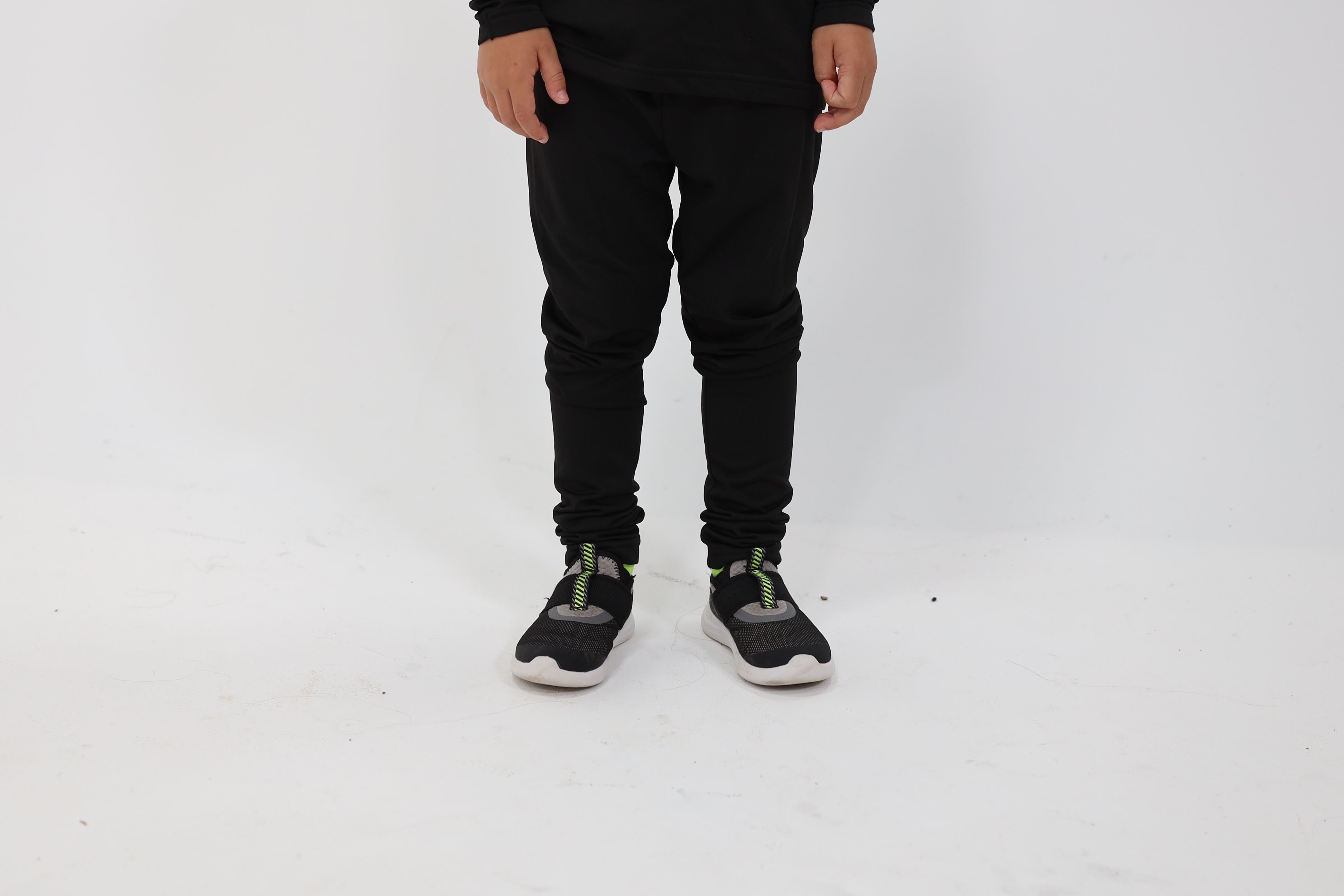 Youth Baselayer Set in Black