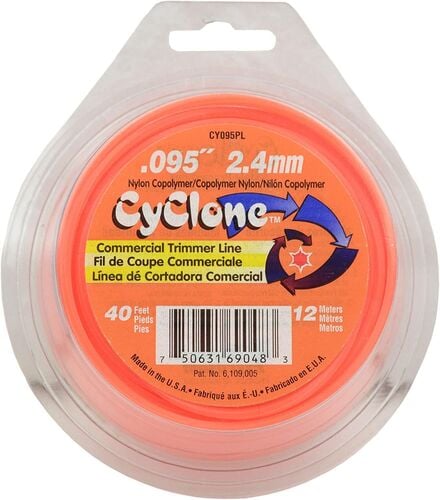 Cyclone .095" String Trimmer Line in Orange