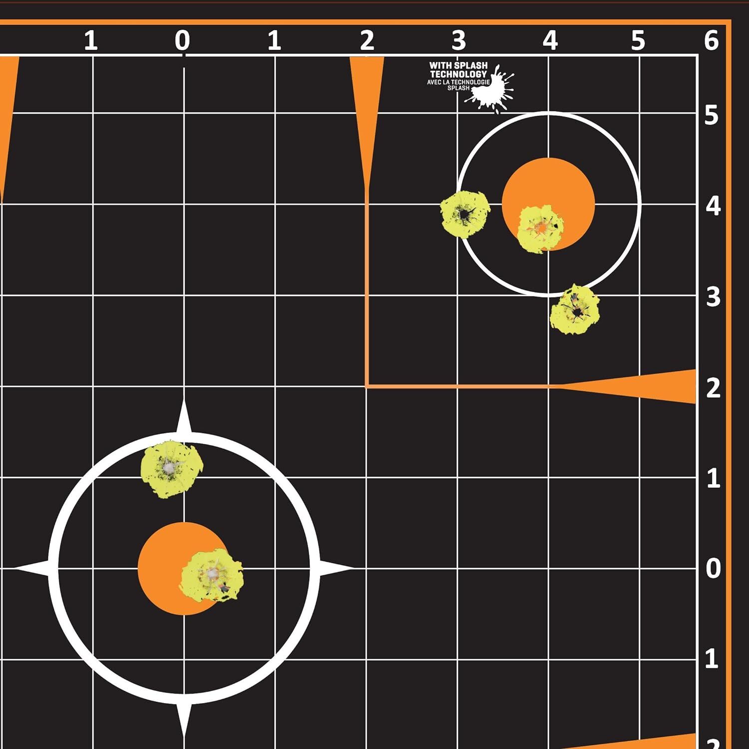 Graph Paper Target Shooting Practice Supplies Allen Company EZ-Aim Paper Grid Targets ...