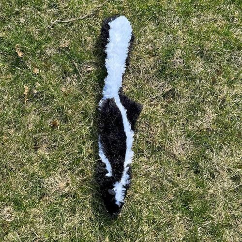 Skunk Skinneeez Plush Dog Toy