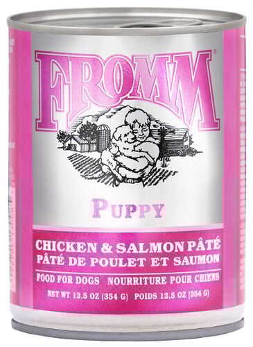 Puppy Chicken & Salmon Pate Wet Dog Food - 12.5oz