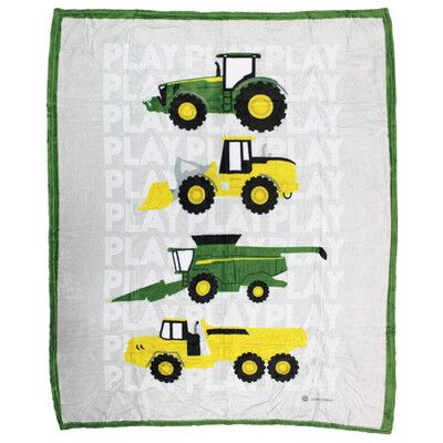 Tractor Kids Throw