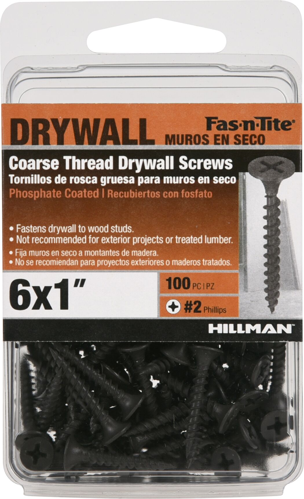 Fas-n-Tite Coarse Thread Drywall Screws