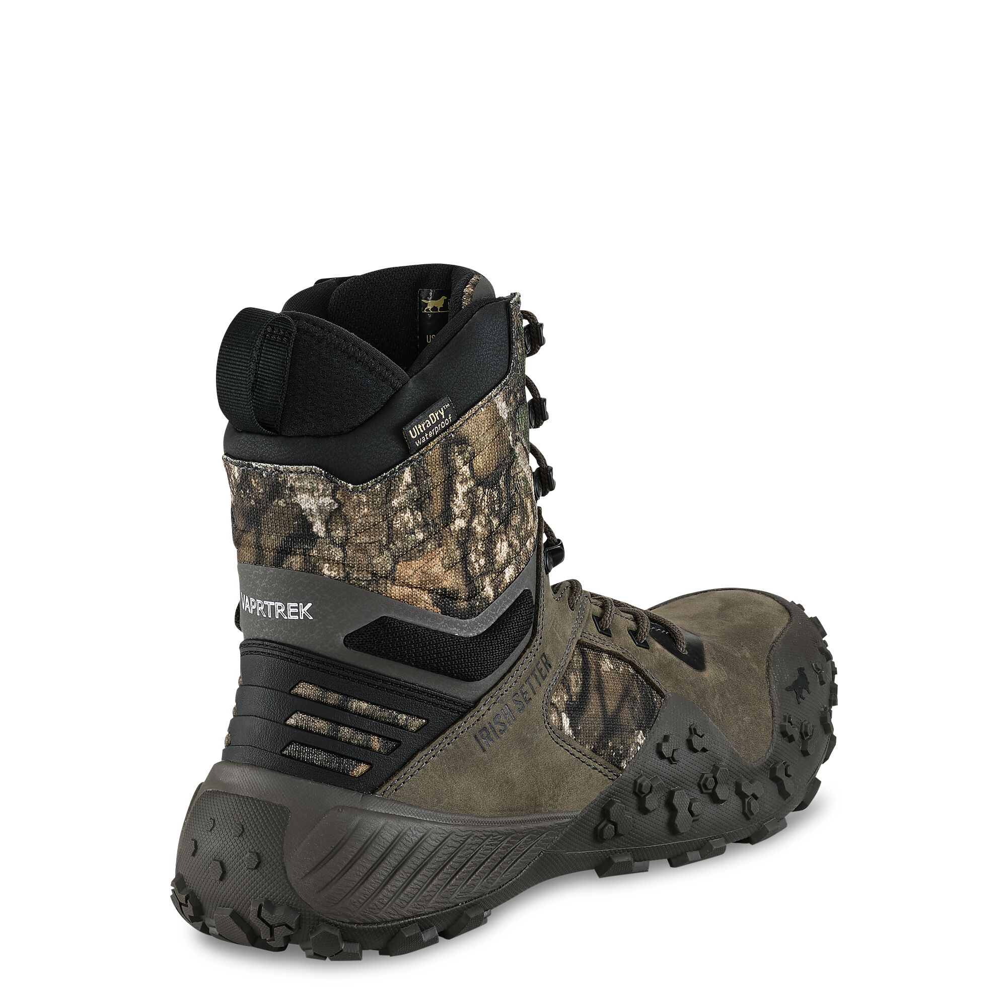 MENS IRISH SETTER HUNTING CAMO LEATHER GORETEX ULTRATHINSULATE HITOP BOOTS Irish Setter Camouflage Boots for Men for Sale | Shop New  main image 4