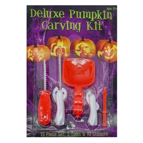 15-Piece Pumpkin Carving Kit