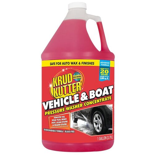 Vehicle and boat Pressure Washer Concentrate - 1 Gallon
