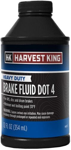 Heavy Duty DOT 4 Brake Fluid - 12 oz