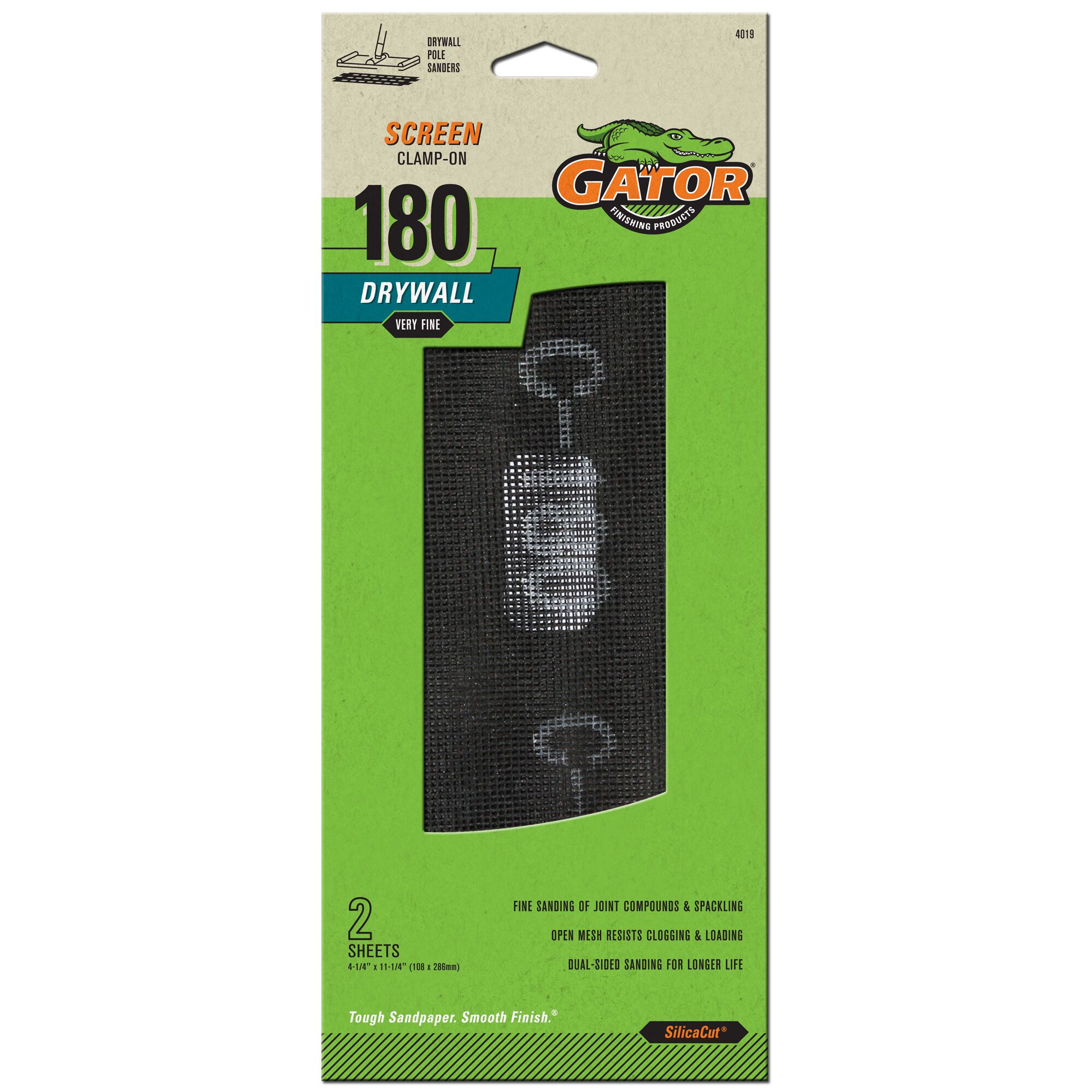 Gator Drywall Sanding Screen 2-Pack - 180 Grit