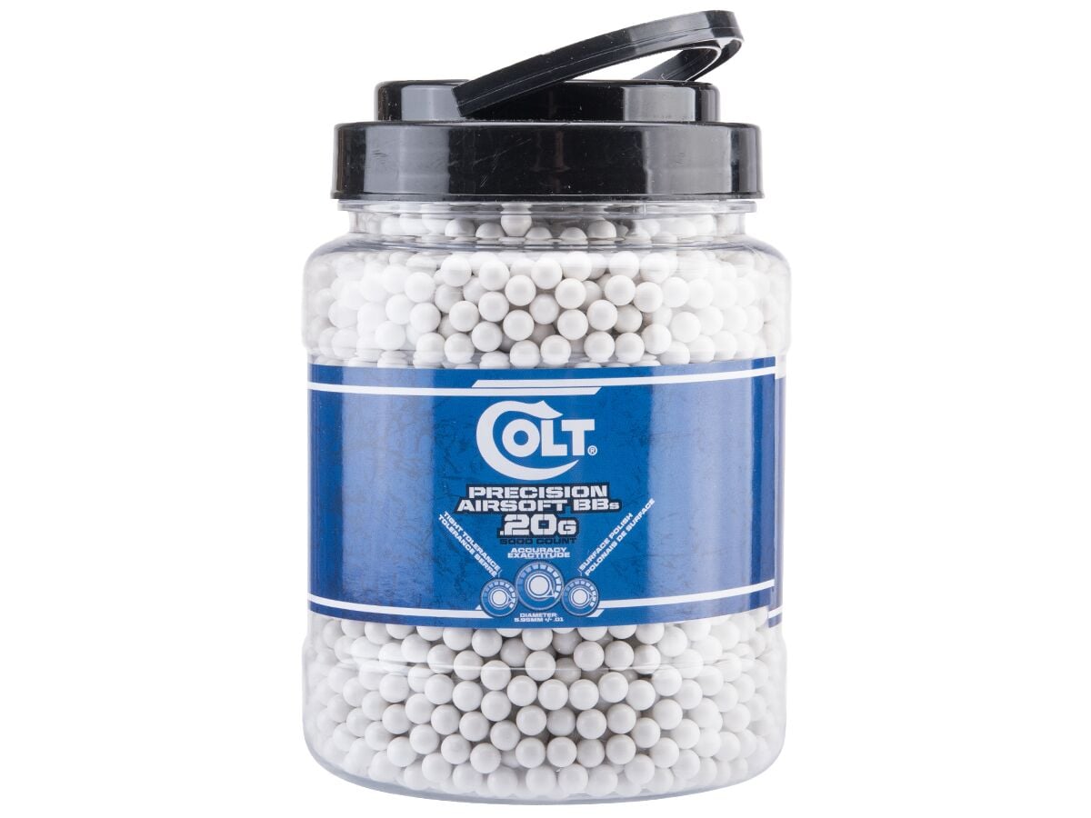 thumbnail image 2 of Valken Field Airsoft BBs – 0.20g White (1000 Count) Starter Pack 2 of 5