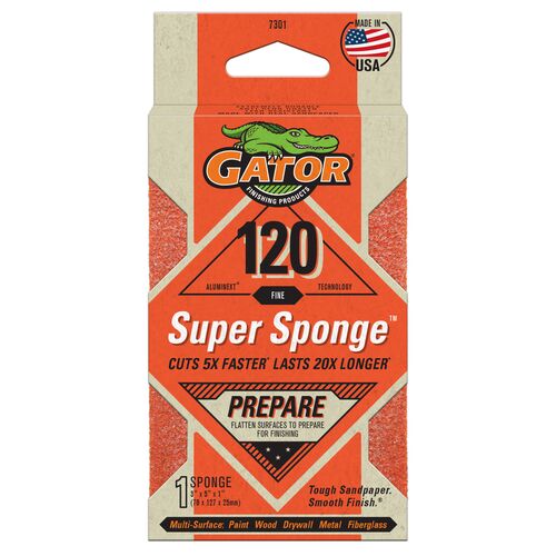 Super Sponge - 120 Grit