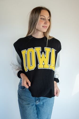 Women's Iowa Varsity Puff Sweatshirt
