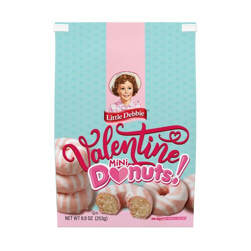 Mini Heart Donuts - 8 oz