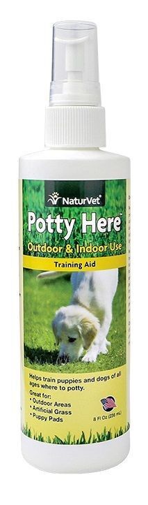 NaturVet Potty Here Outdoor Indoor Use Training Aid Spray