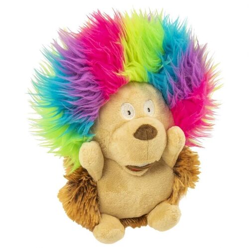GoDog Silent Squeak Crazy Hair Hedgehog