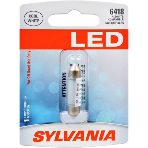 6418 White LED Mini Bulb - 1 Pack