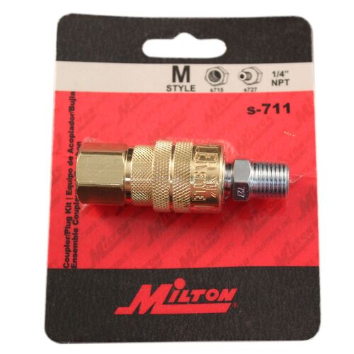 1/4" F. Body & M. Plug M-Style