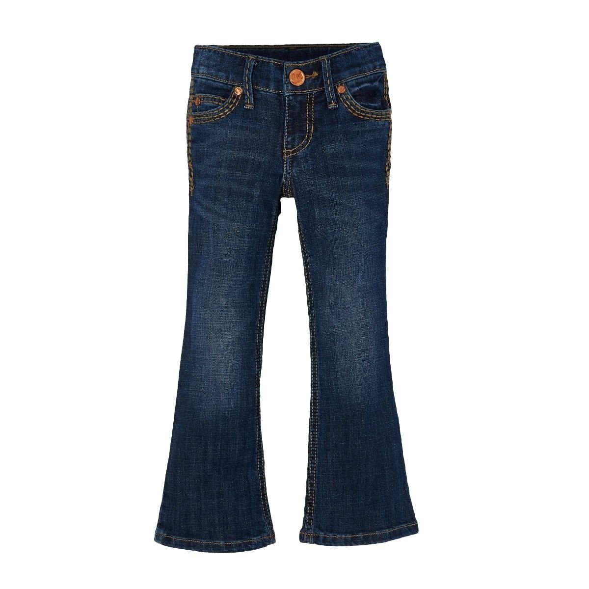 Girls' Low-Rise Premium Patch Bootcut Jean