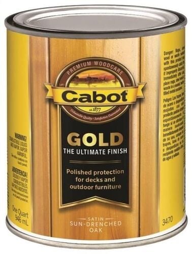 Gold Wood Finish