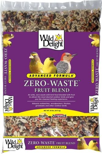 Zero Waste Fruit Blend Wild Bird Food - 20 Lb
