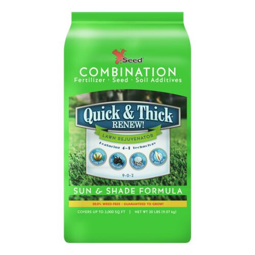 Quick & Thick 4-in-1 Technology Grass Seed - 20 Lb