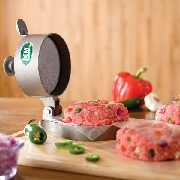 LEM Products Adjustable Burger Press