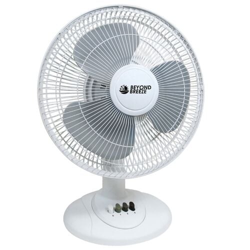 12" Oscillating Desk Fan
