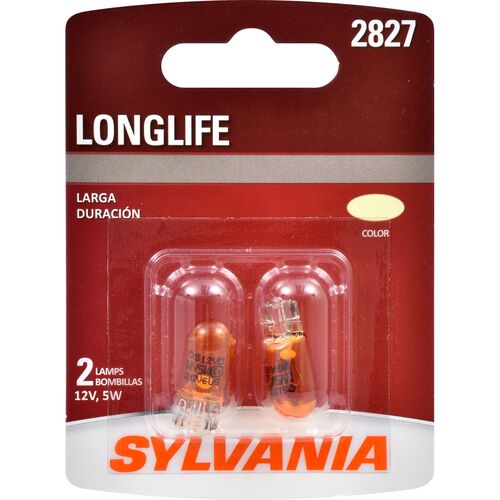 2827 Long Life Bulb - 2 Pack