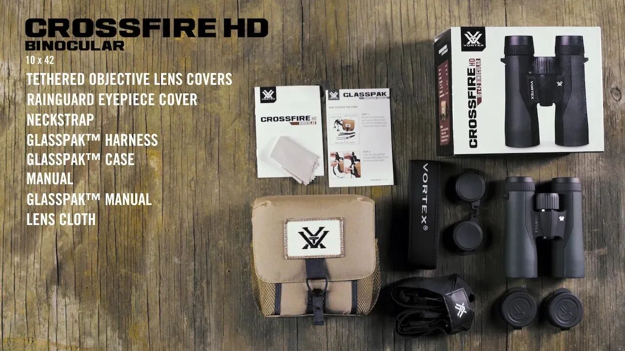 Crossfire HD 10x42 Binocular