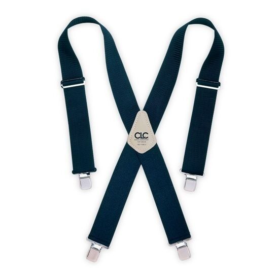 Custom LeatherCraft Men's Heavy Duty Suspenders OSFM