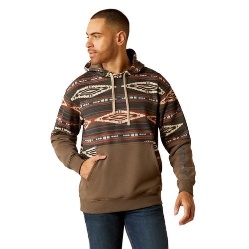 Men's Color Block Hoodie