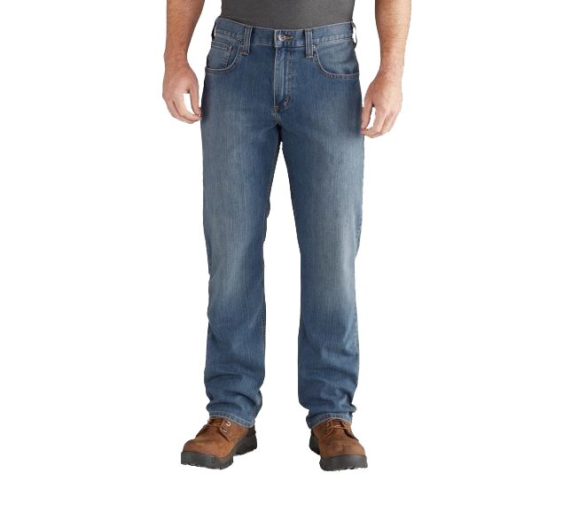 Men's Rugged Flex Relaxed Fit Straight Leg Jean in Coldwater