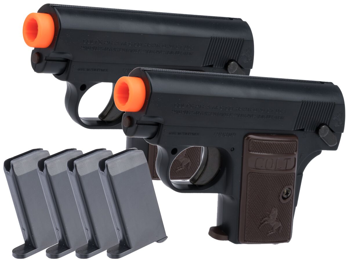 Palco Sports Colt .25 Airsoft Pistol Twin Pack