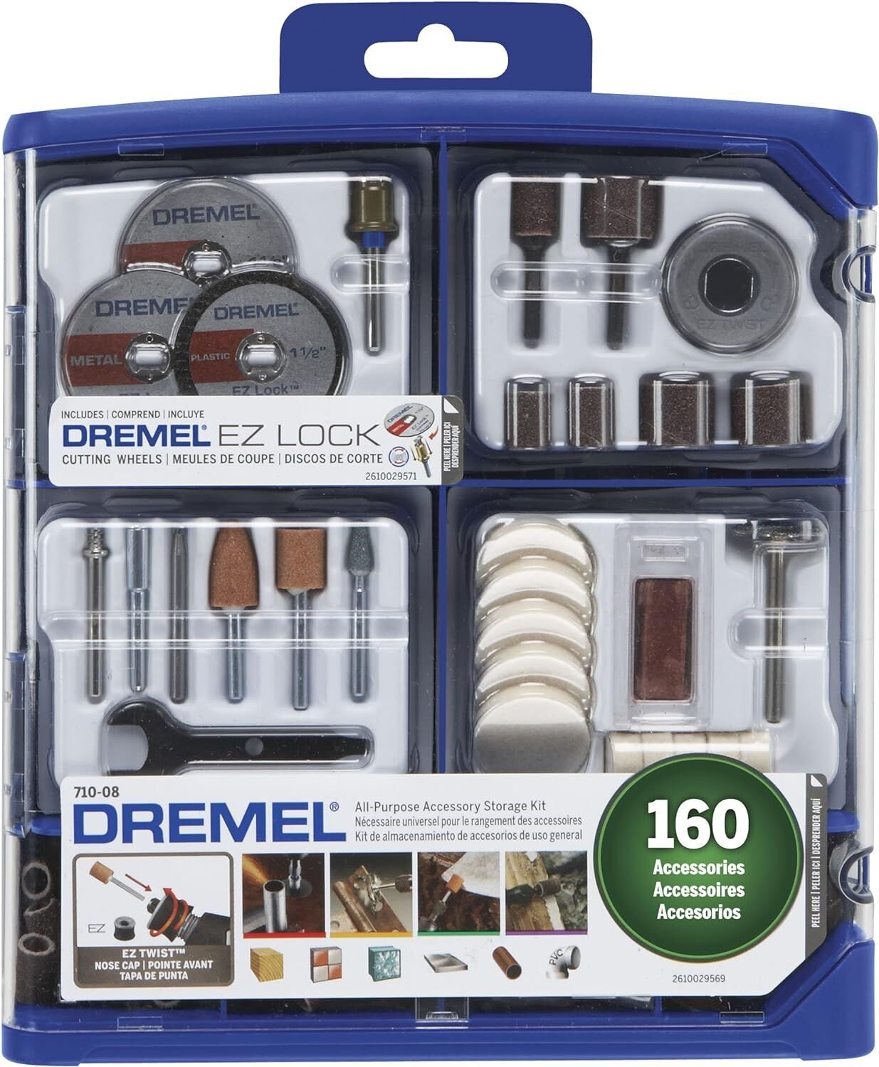 Dremel 160 Piece All Purpose Accessory Kit