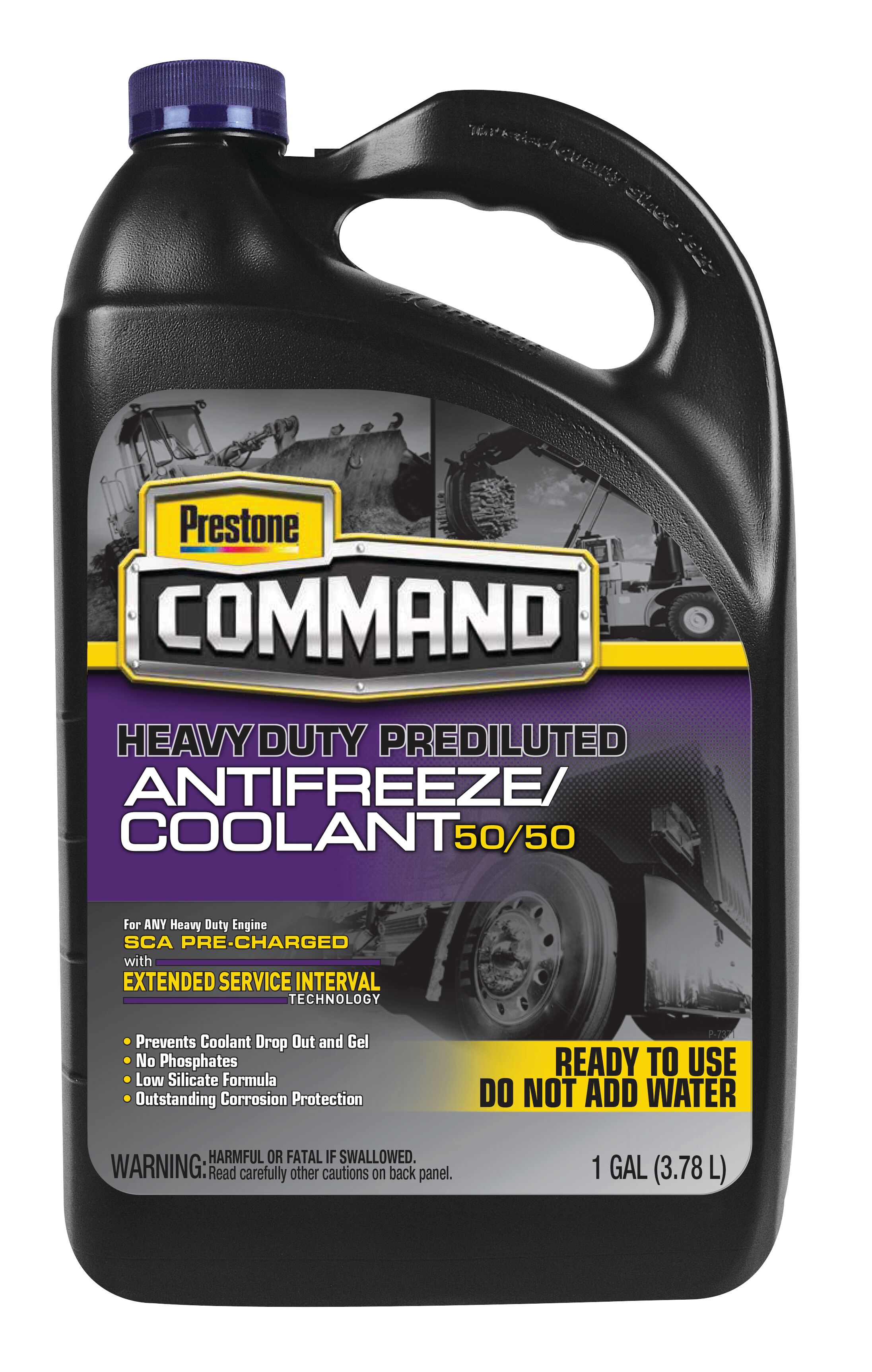 Prestone Command 50/50 Heavy-Duty Antifreeze and Coolant