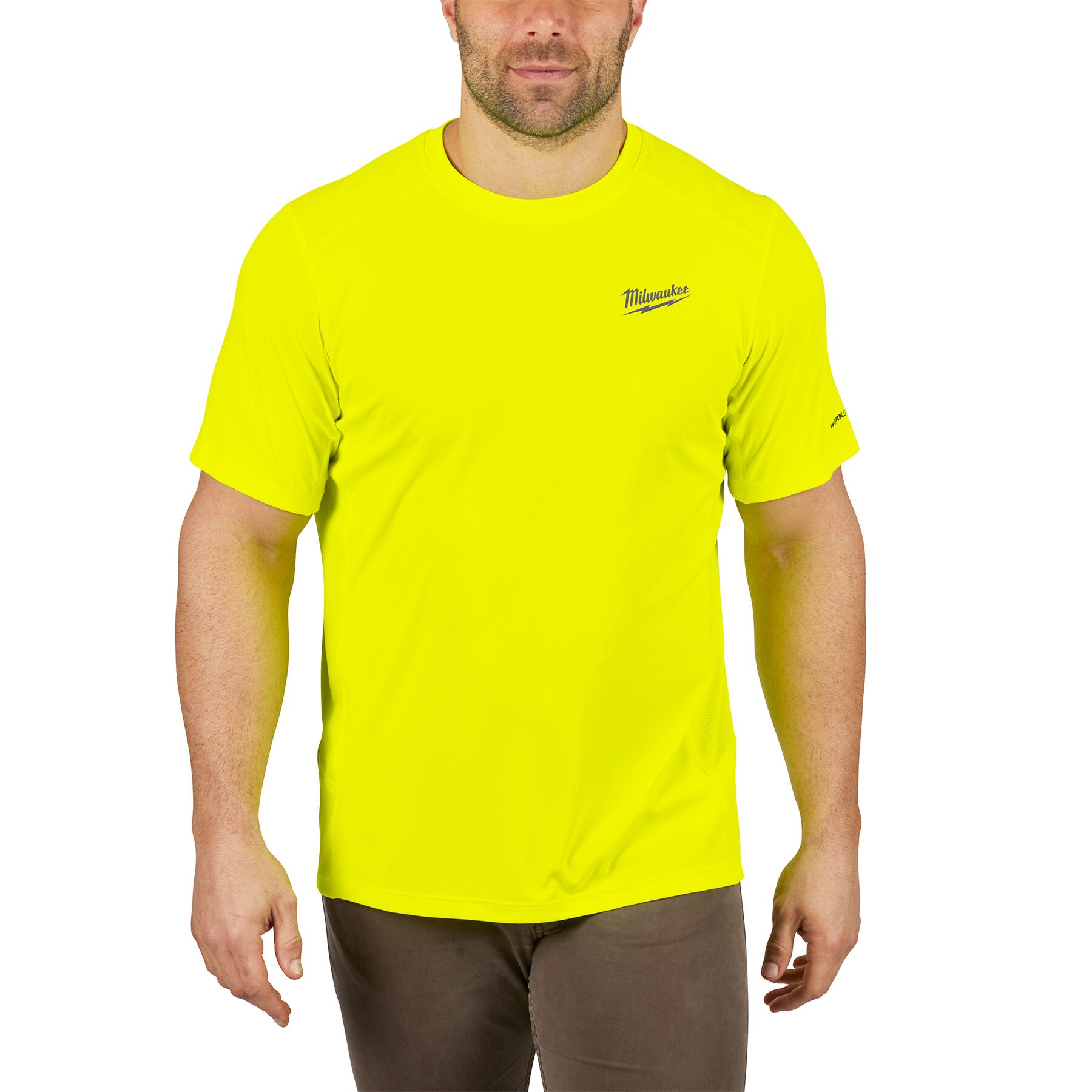 Men's WORKSKIN Lightweight Performance Shirt in Hi-Vis