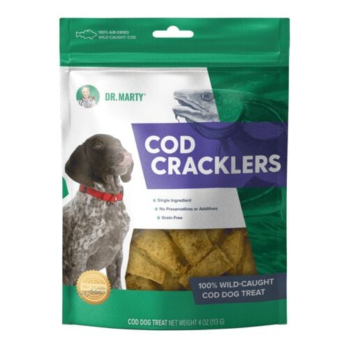 Cod Cracklers Dog Treats 4 oz