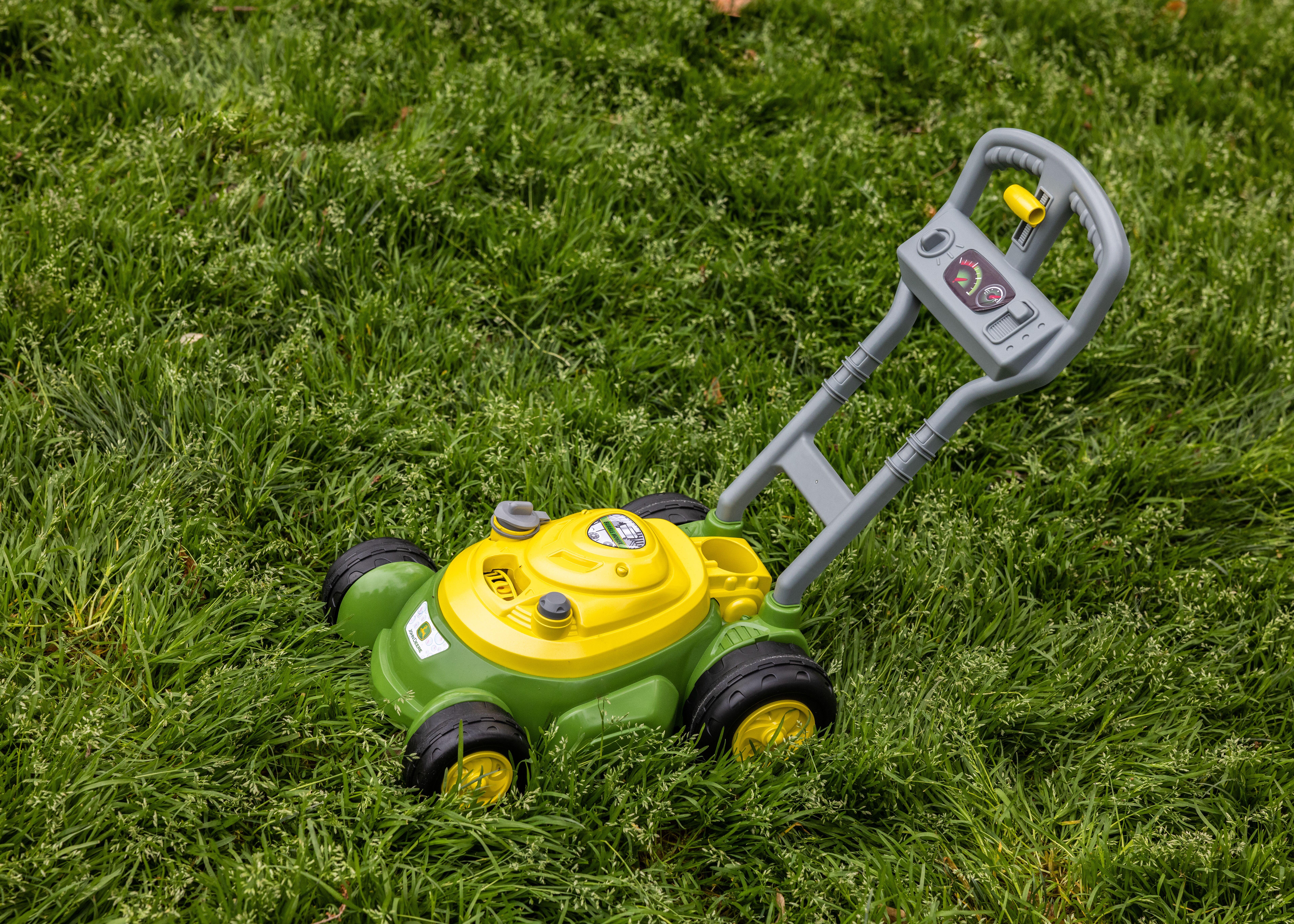 Bubble Lawn Mower Toy Sunny Days Bubble Mower John Deere Bubble Mower - Main Image