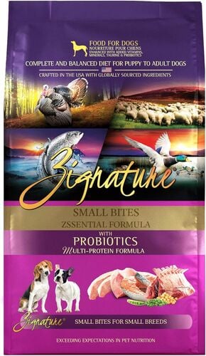 Zssential Formula with Probiotics Limited Ingredient Small Bites Dry Dog Food - 4 Lb