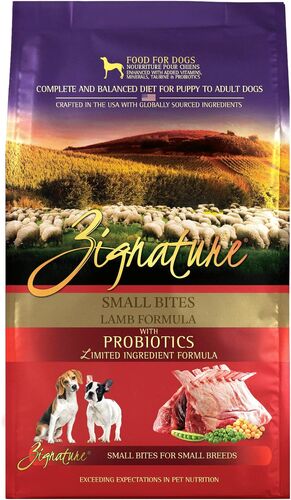Lamb Formula with Probiotics Limited Ingredient Formula Small Bites Dry Dog Food - 4 Lb