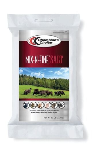 Mix-n-Fine Salt in Bag - 50 Lb