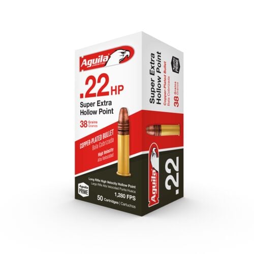 .22 LR 38 Grain CPHP Ammunition - 50 Rounds