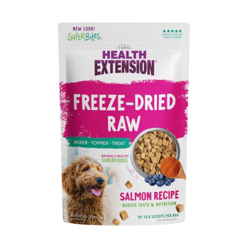 Superbites Freeze-Dried Raw Dog Food in Salmon Recipe - 3.5 oz