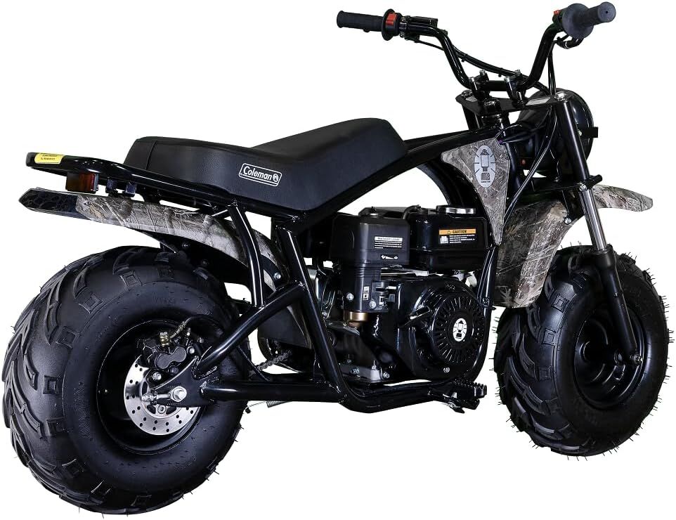 Coleman Powersports 196cc Gas-Powered Camo Mini Bike