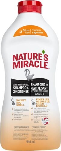 Skunk Odor Control Shampoo & Conditioner in Citrus Scent - 32 oz